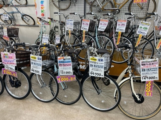 お店に展示中の主な商品 | 増尾サイクルセンター｜千葉県柏市の自転車